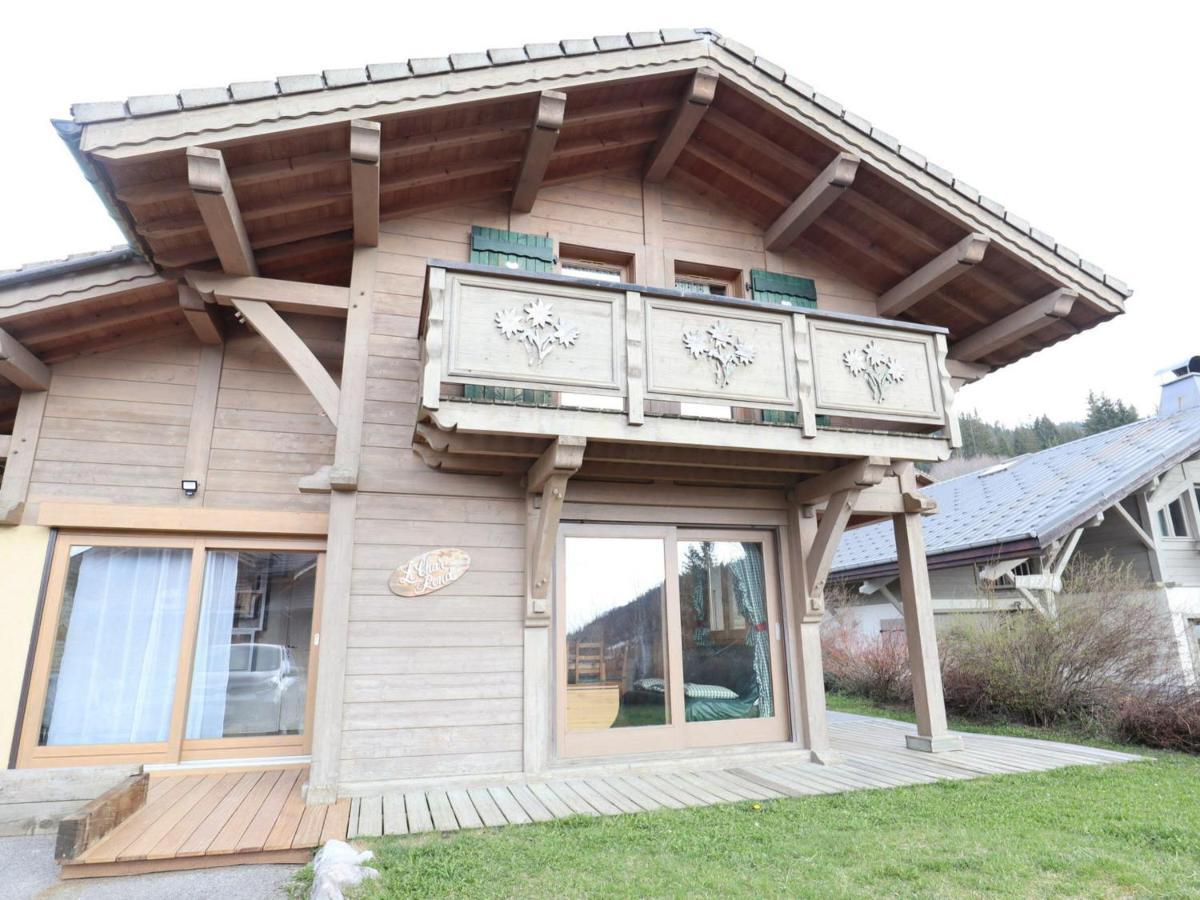 Chalet Cosy Aux Gets, Proche Du Lac Avec Sauna Et Parking Prive - Fr-1-623-58 Les Gets Exterior photo