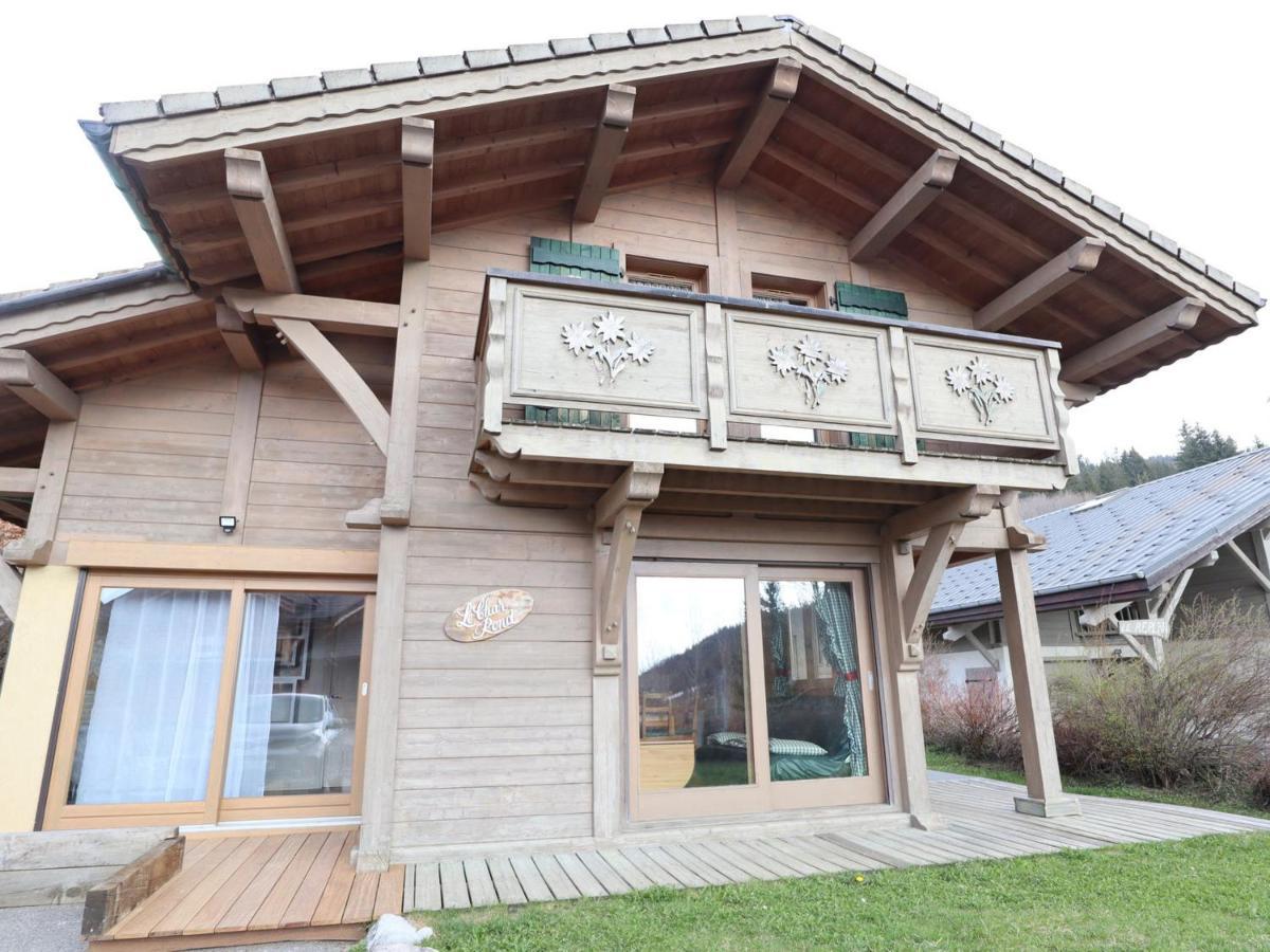 Chalet Cosy Aux Gets, Proche Du Lac Avec Sauna Et Parking Prive - Fr-1-623-58 Les Gets Exterior photo